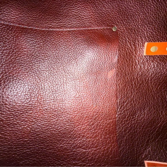 Portland Leather Goods Medium Tote Bag with Tan Straps - Picture 5 of 6